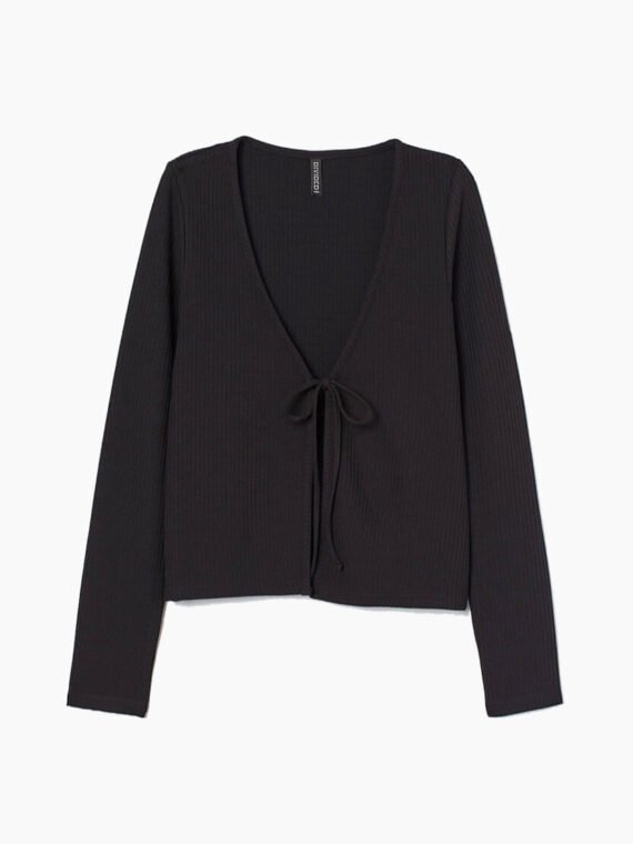 Ribbed Cardigan