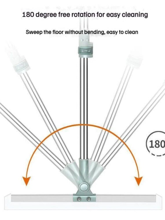FlexiBroom Silicone Scraper Broom